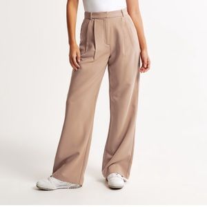 Curve Love A&F Sloane Tailored Pant